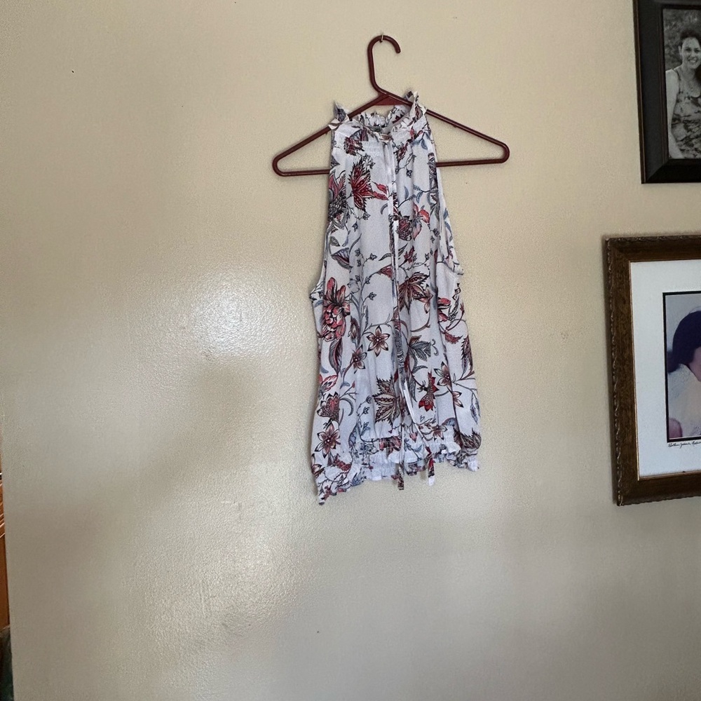 New York & Company Soho Jeans Floral Top